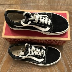 Vans Old School Black/White shoes Men 4 - Women5.5